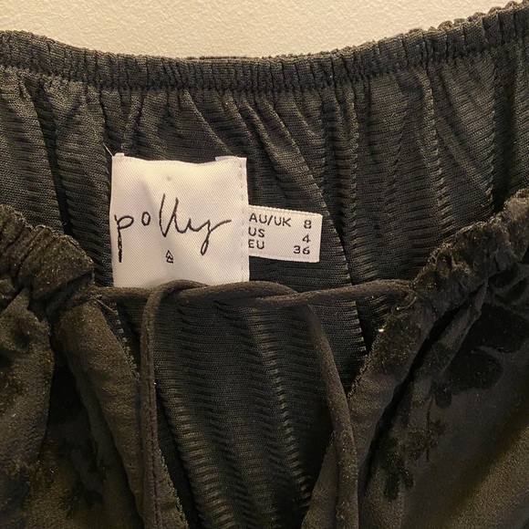 Princess Polly Black Devon Mini Dress NWT - Picture 3 of 4